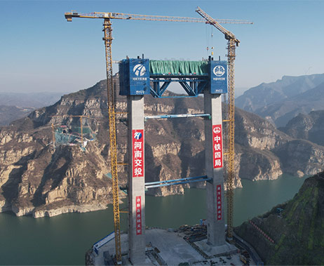 Jixin Yellow River Bridge Anchorage